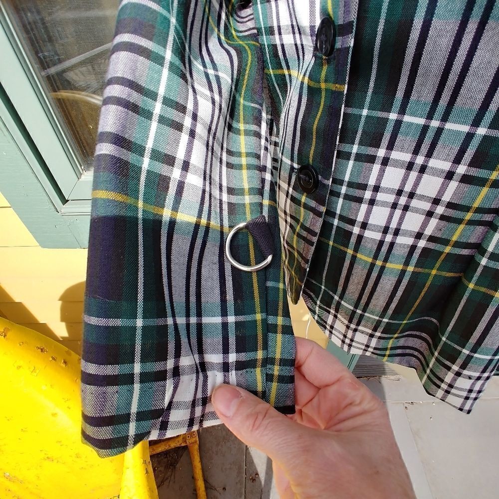 Paper Doll Productions Preppy Tartan Plaid Jacket - Picture 3 of 8